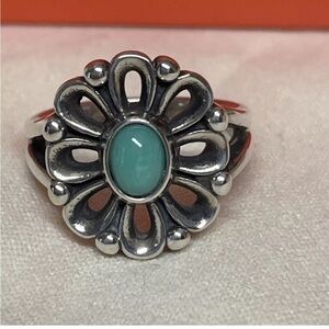 James Avery De Flores Turquoise Ring